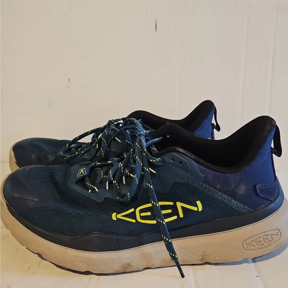 KEEN WK450 Shoes Mens 12 Blue Legion Evening Primrose Running Hiking Sneaker